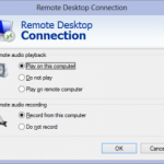 Lync 2010 and Audio in RDP Sessions